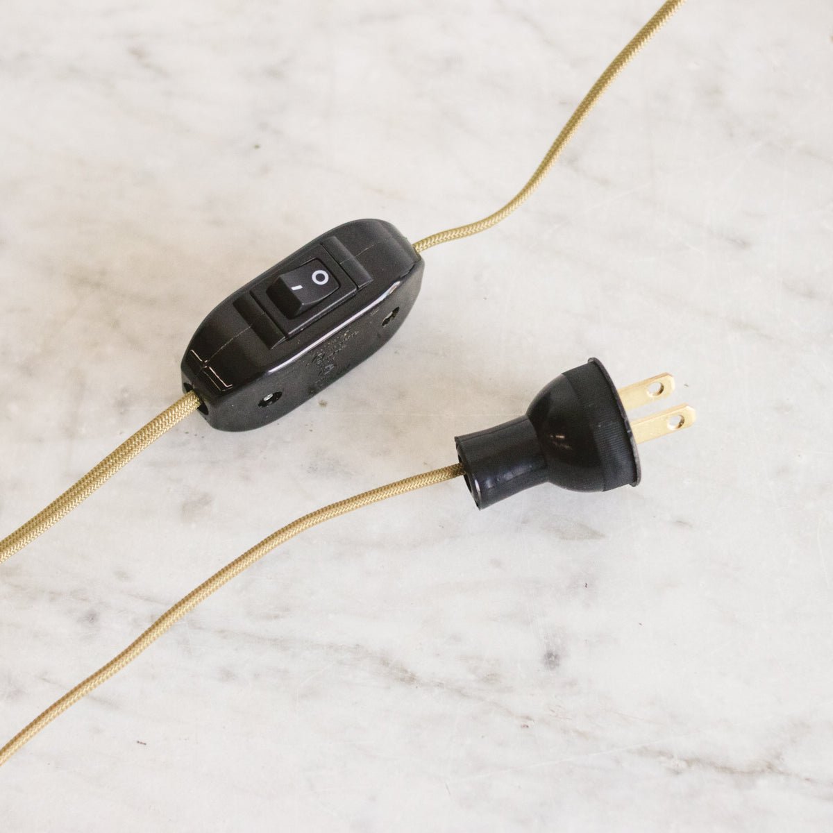 Vintage Brass & Enamel Task Lamp - elsie green - decor