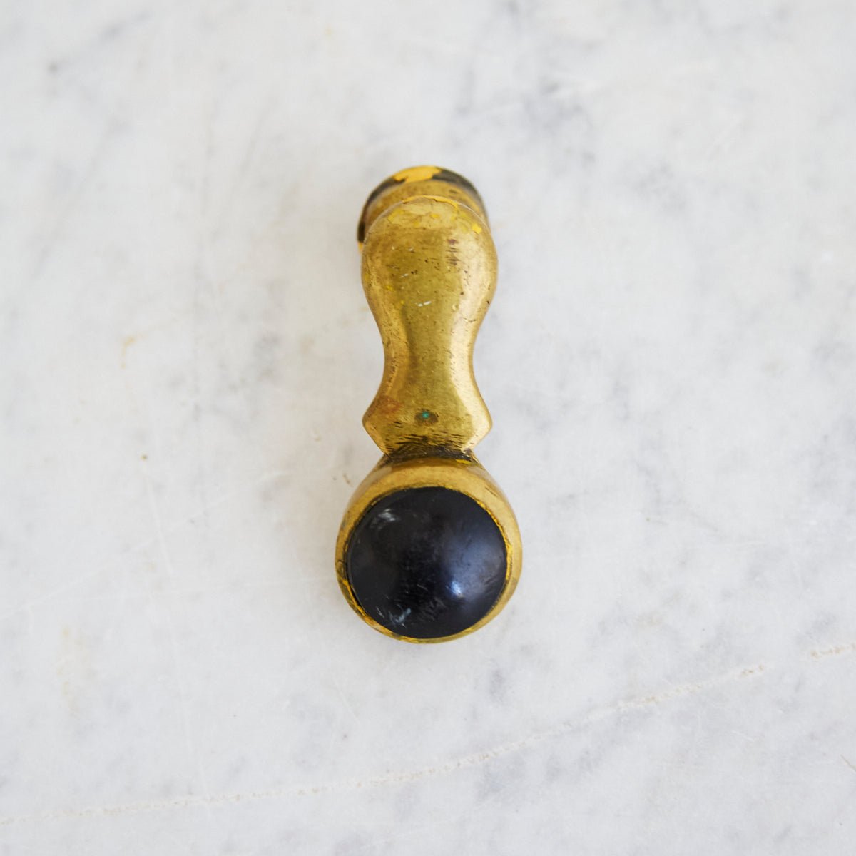 Vintage Brass Handle - elsie green - decor
