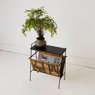 Vintage Brass Magazine Stand - elsie green - decor