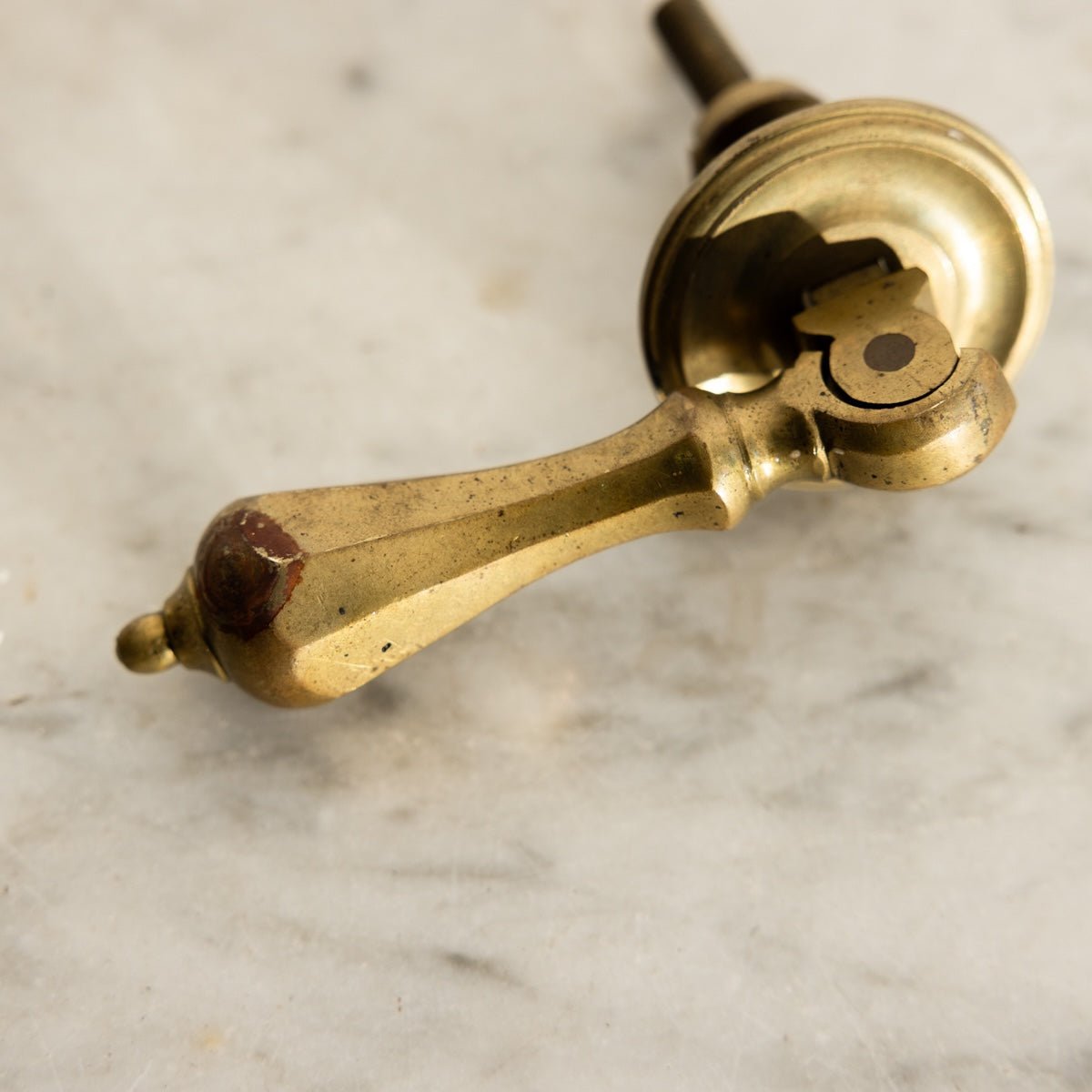 Vintage Brass Teardrop Pull - elsie green - decor
