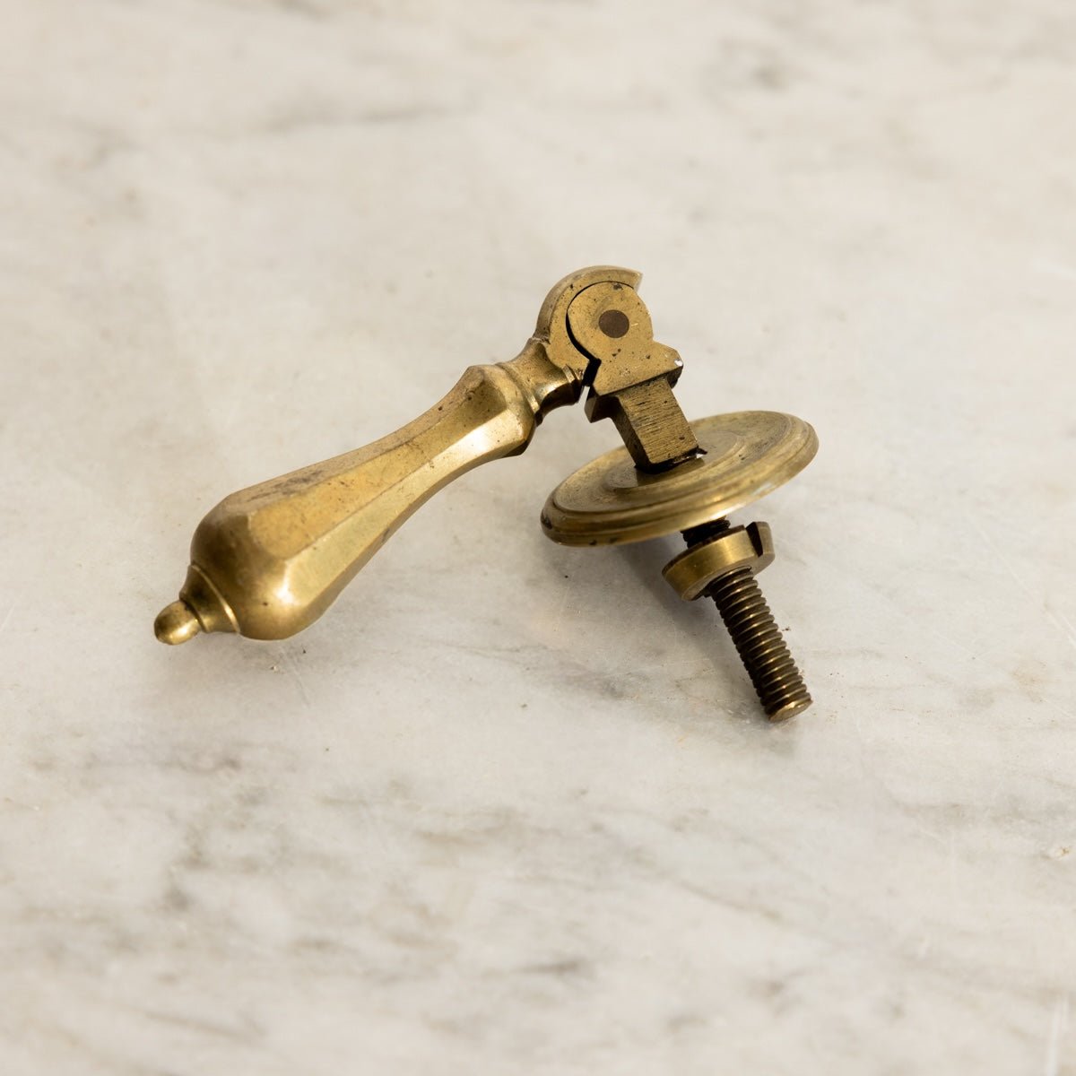 Vintage Brass Teardrop Pull - elsie green - decor