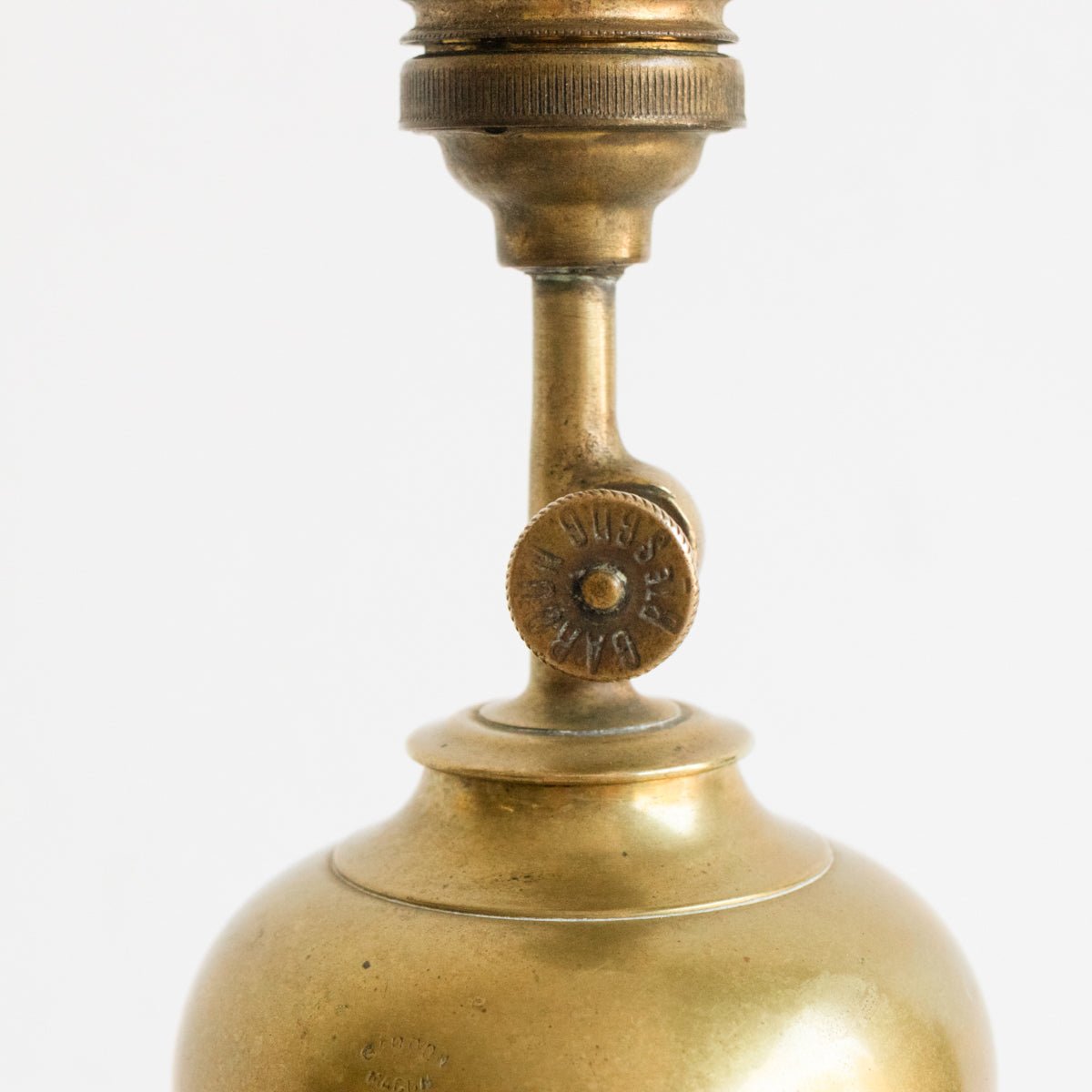 Vintage Burnished Brass Lamp - elsie green - decor