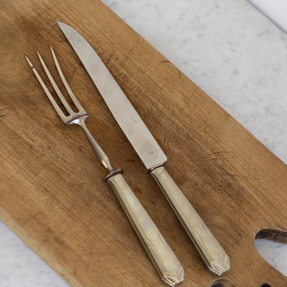 Vintage Carving Set - elsie green - the french kitchen