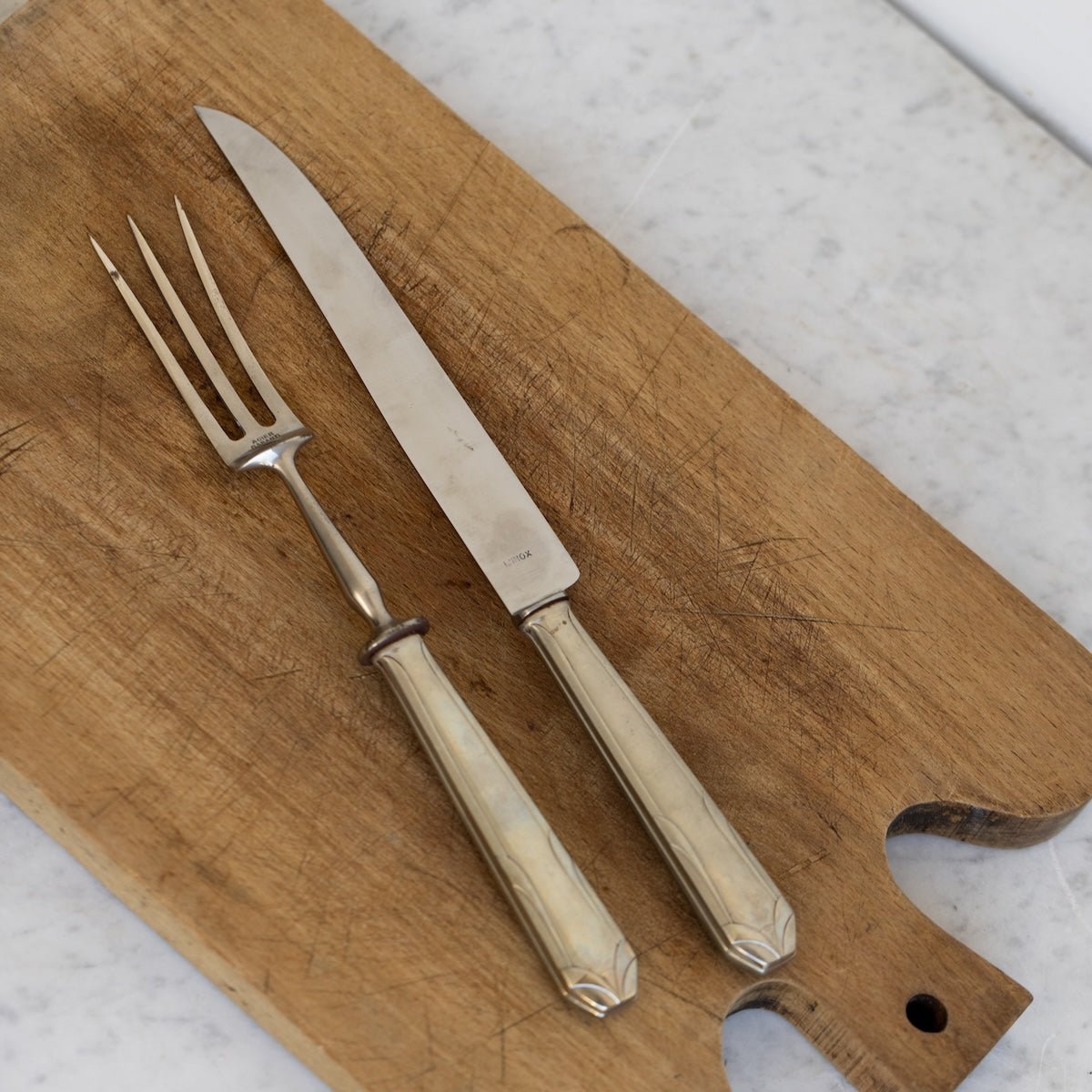 Vintage Carving Set - elsie green - the french kitchen
