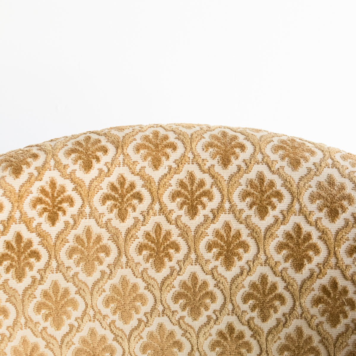Vintage Chenille Crapaud Chair - elsie green - furniture