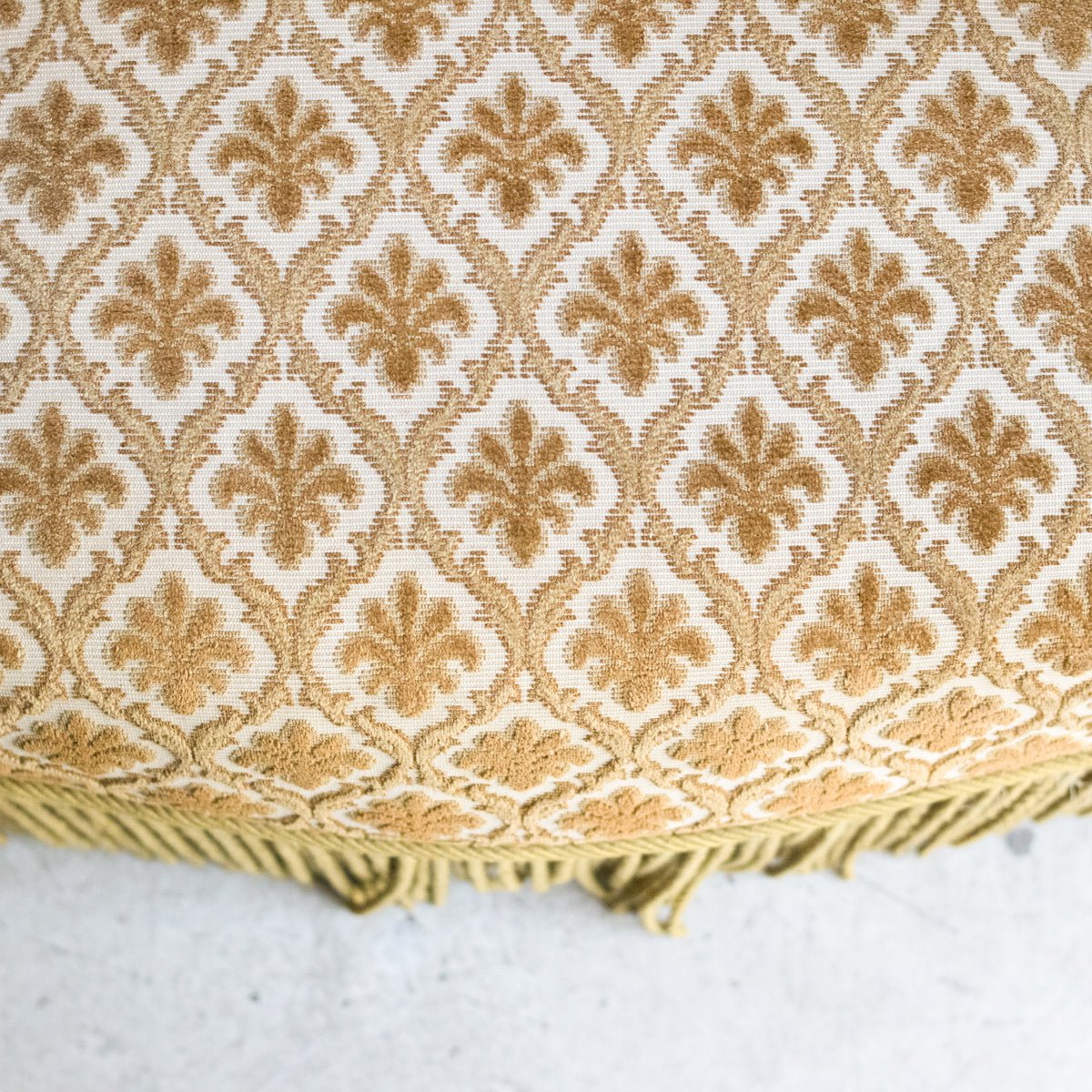 Vintage Chenille Crapaud Chair - elsie green - furniture
