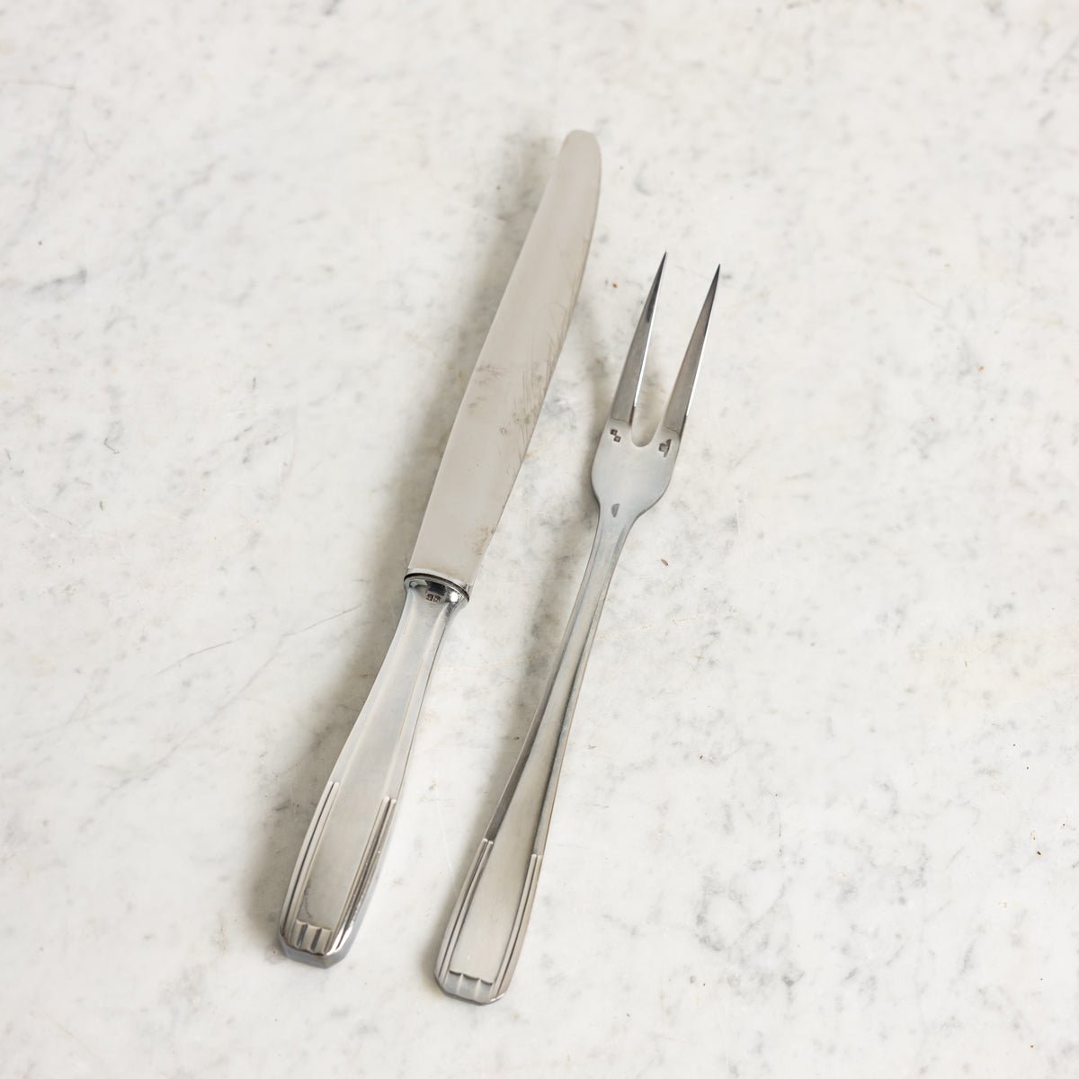 Vintage Christofle Carving Set - elsie green - The French Kitchen