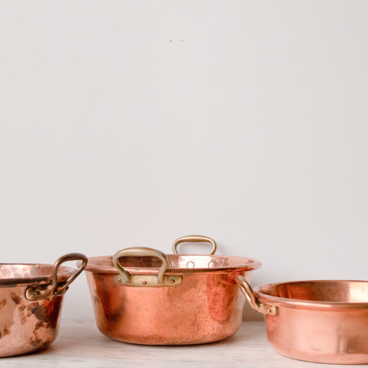 Vintage Copper Jam Pot - elsie green - the french kitchen