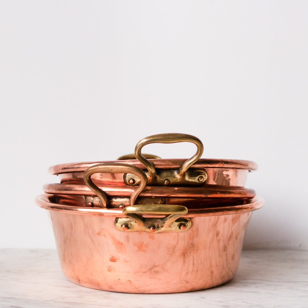 Vintage Copper Jam Pot - elsie green - the french kitchen