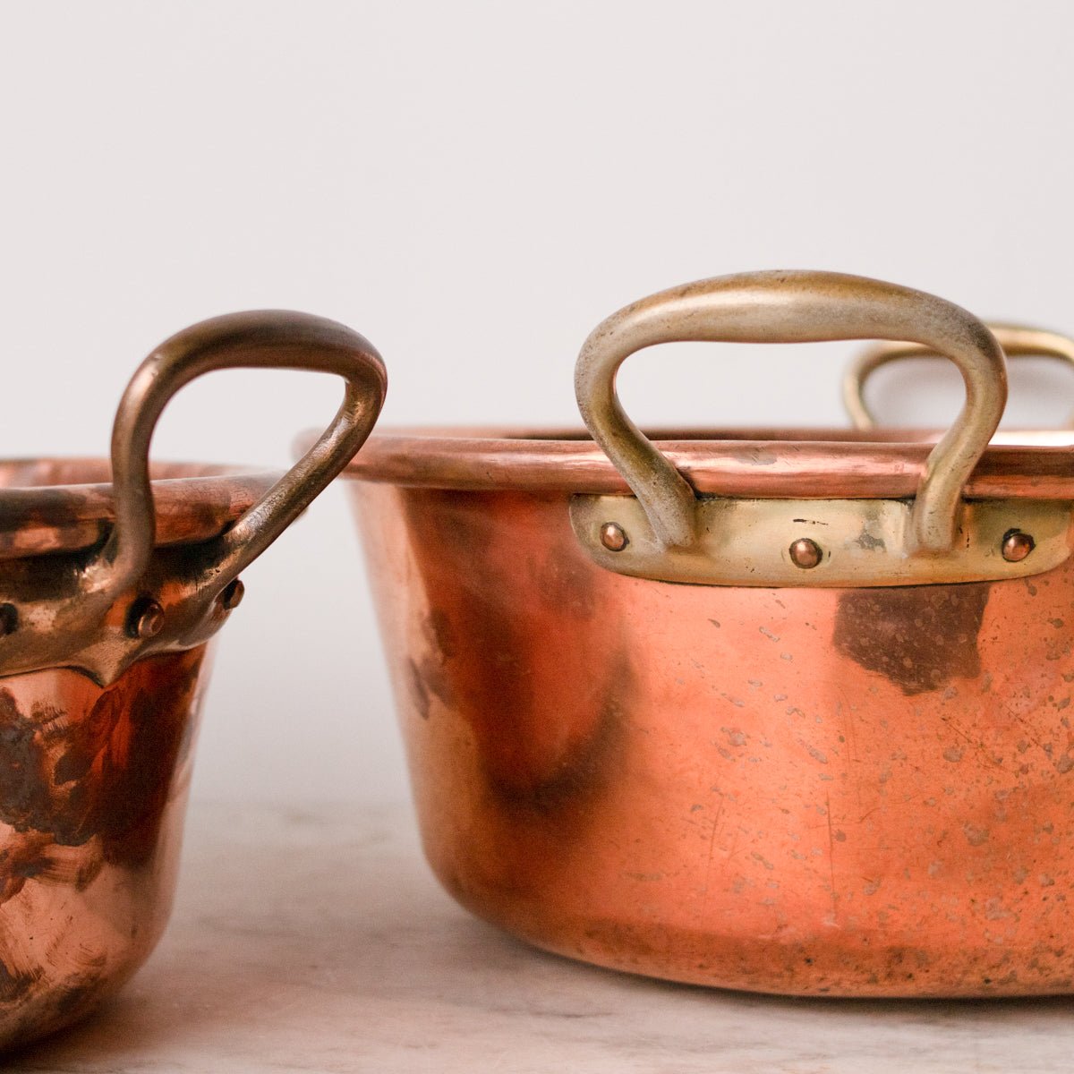 Vintage Copper Jam Pot - elsie green - the french kitchen
