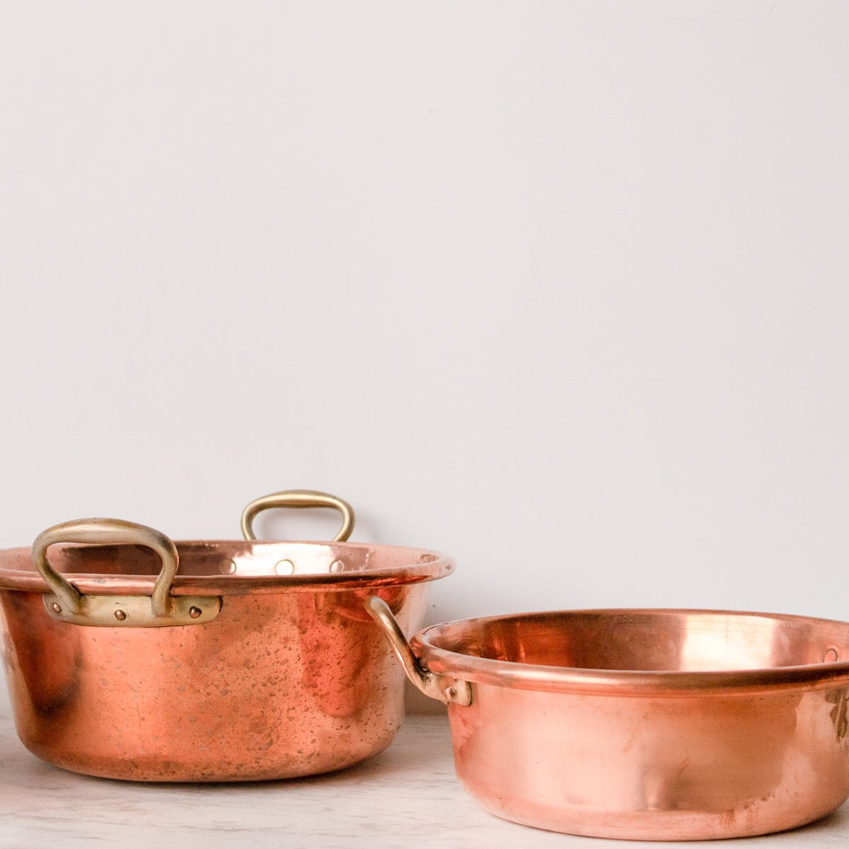Vintage Copper Jam Pot - elsie green - the french kitchen
