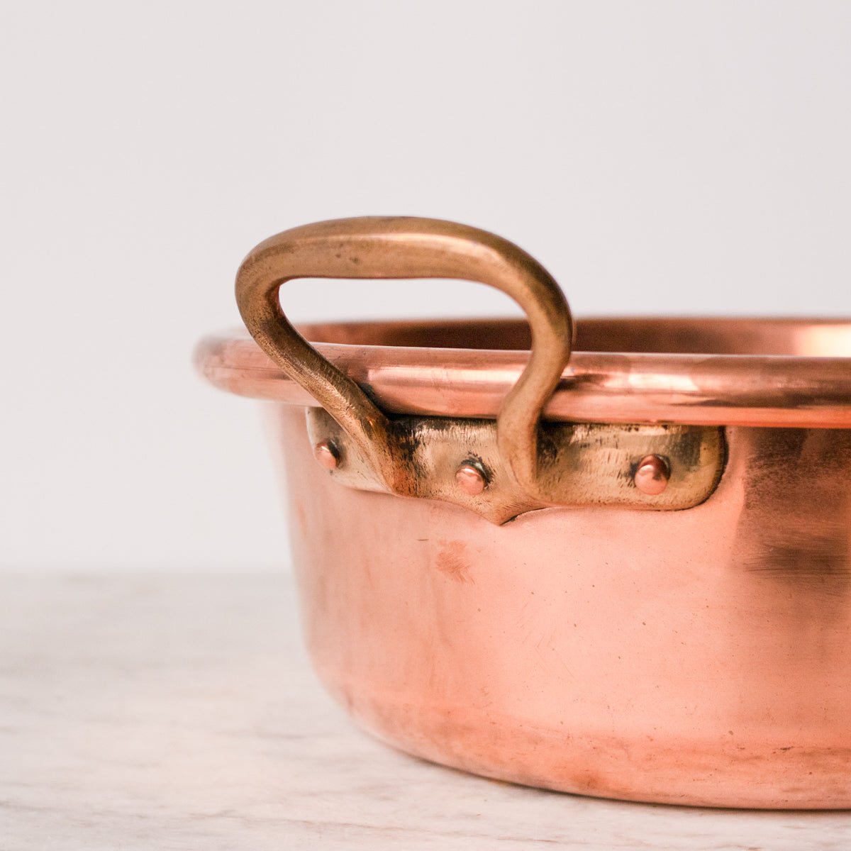 Vintage Copper Jam Pot - elsie green - the french kitchen