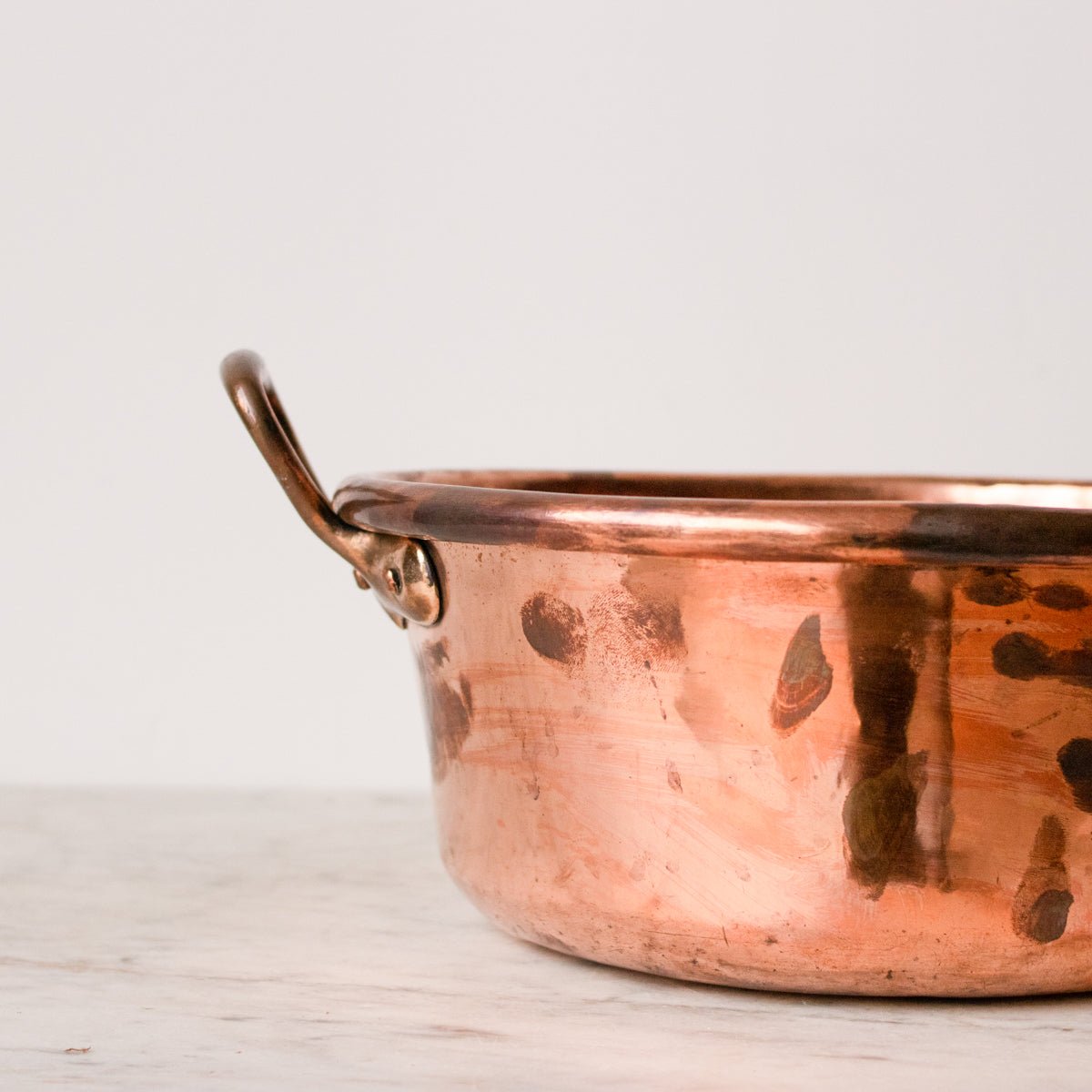 Vintage Copper Jam Pot - elsie green - the french kitchen