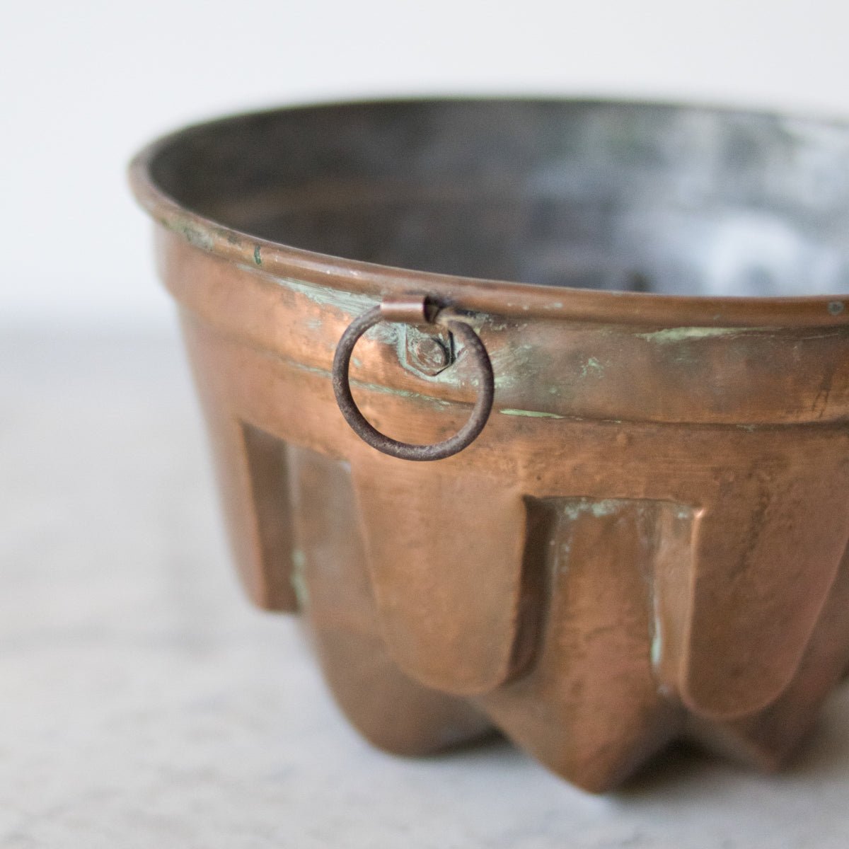 Vintage Copper Mold - French Kitchen - elsie green