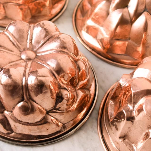 Vintage Copper Mold - elsie green - the french kitchen