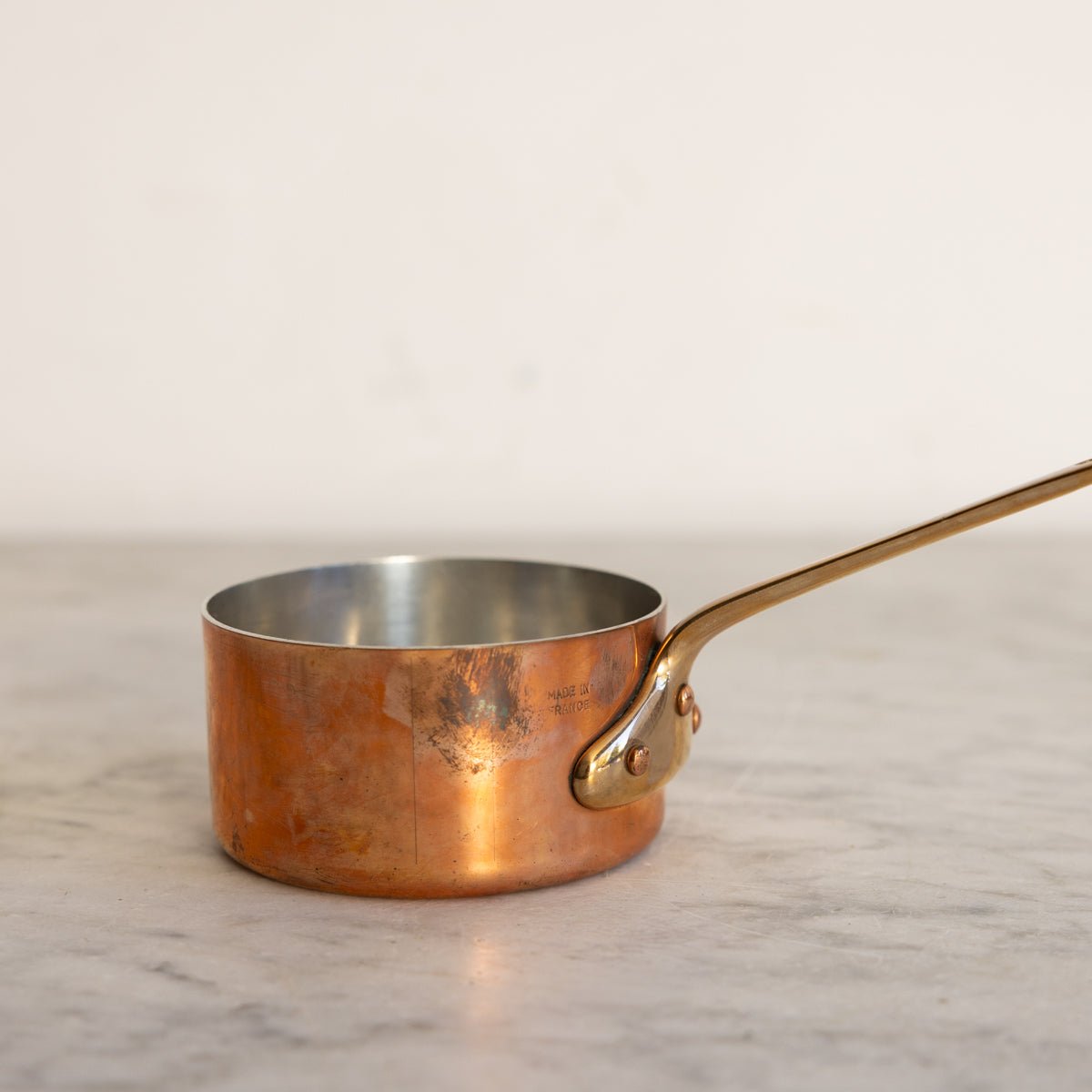 Vintage Copper Pot Set of 6 - elsie green - the french kitchen