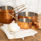 Vintage Copper Pot Set of 6 - elsie green - the french kitchen
