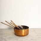 Vintage Copper Pot Set of 6 - elsie green - the french kitchen