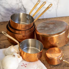 Vintage Copper Pot Set of 6 - elsie green - the french kitchen