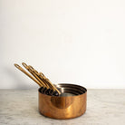 Vintage Copper Pot Set of 6 - elsie green - the french kitchen