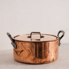 Vintage Copper Stock Pot - elsie green - the french kitchen