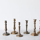 Vintage Coppery Candlestick - elsie green - decor