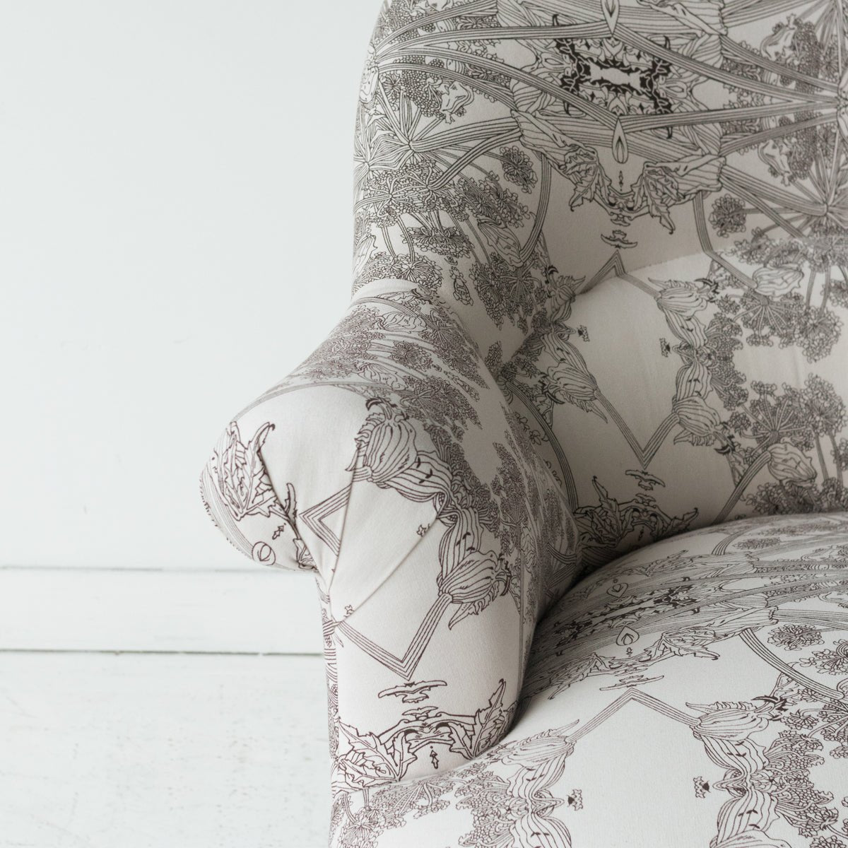 Vintage Crapaud Chair | Erica Tanov Botanicus - elsie green - Furniture