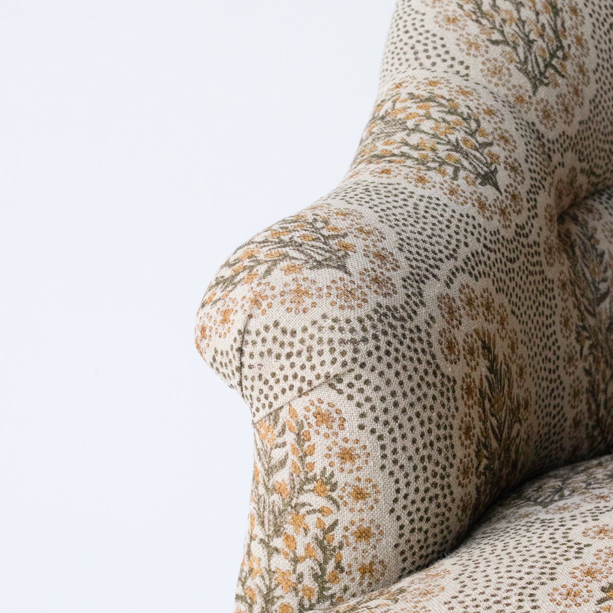 Vintage Crapaud Chair | Winfleur Mustard - elsie green - furniture