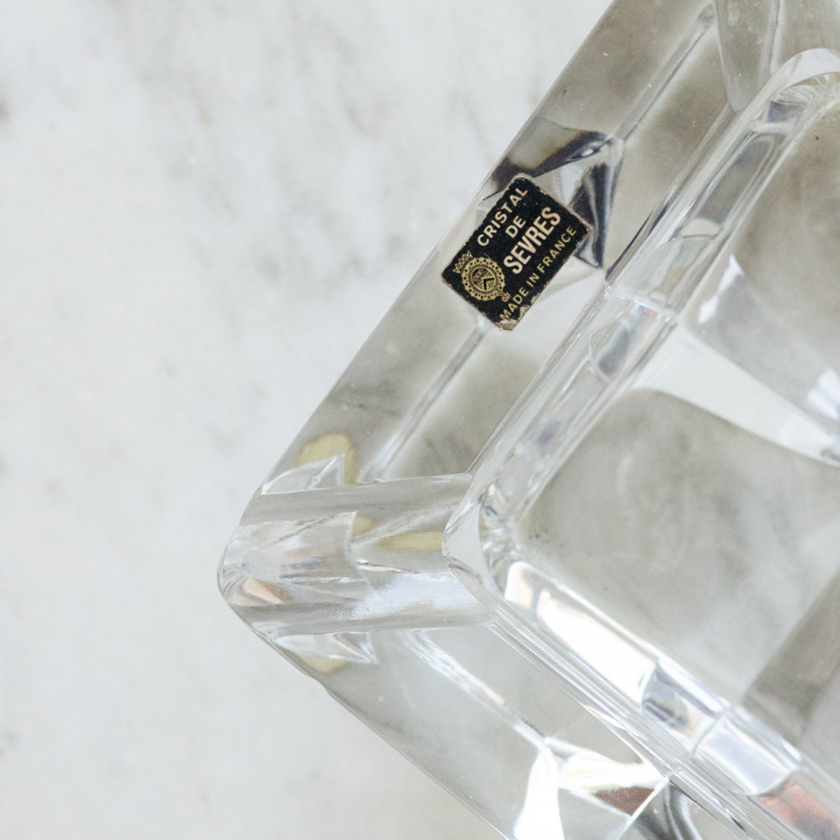 Vintage Cristal Sèvres Ashtray - elsie green - decor