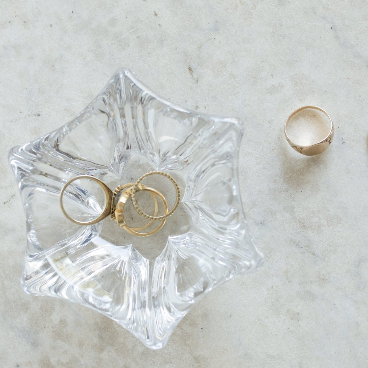 Vintage Cristal Sèvres Coupe - elsie green - decor