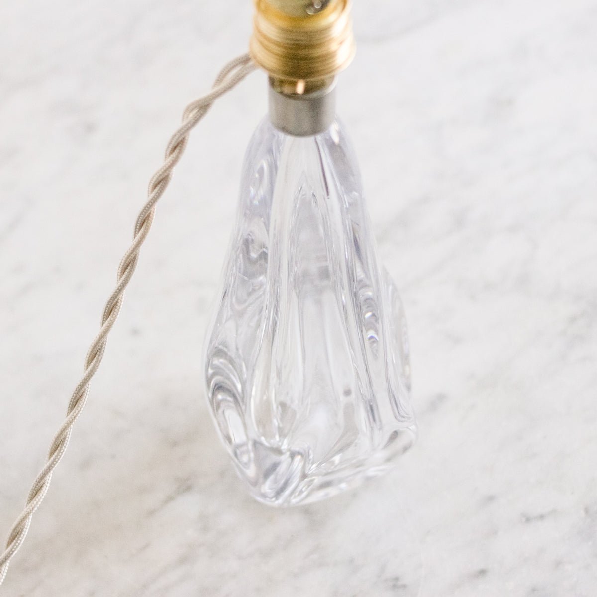 Vintage Crystal Accent Lamp - elsie green - decor