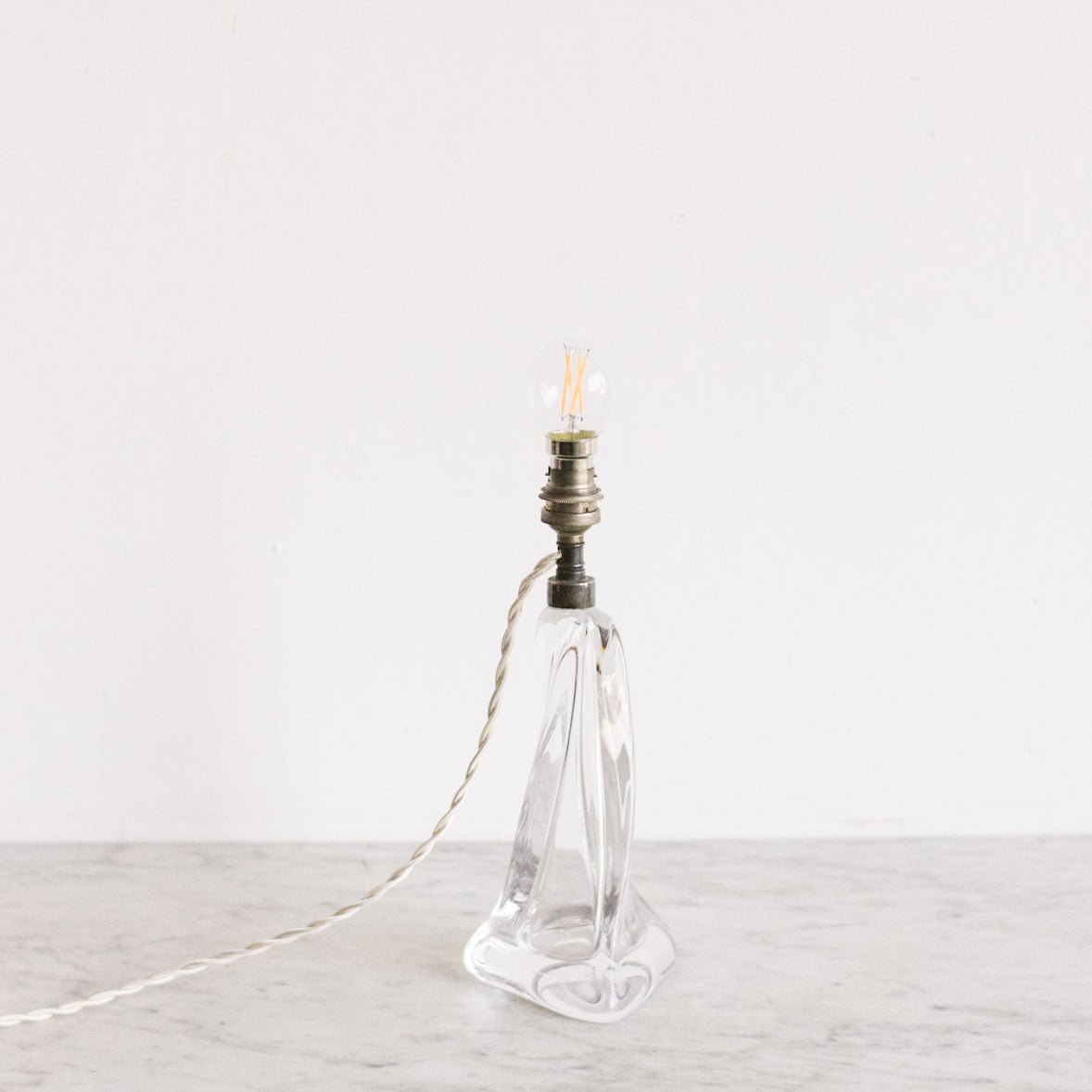 Vintage Crystal Accent Lamp - elsie green - decor