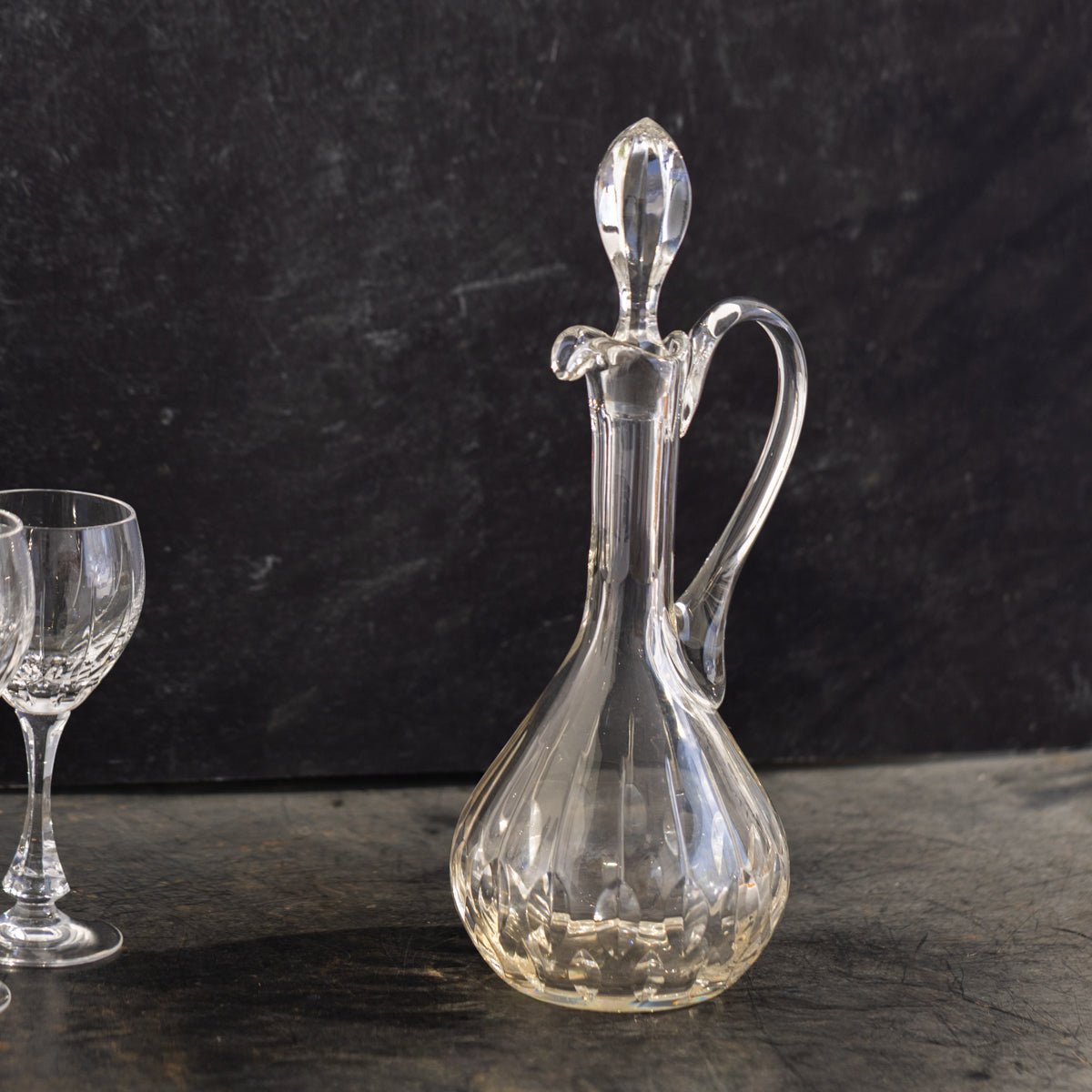Vintage Crystal Barware - elsie green - the french kitchen