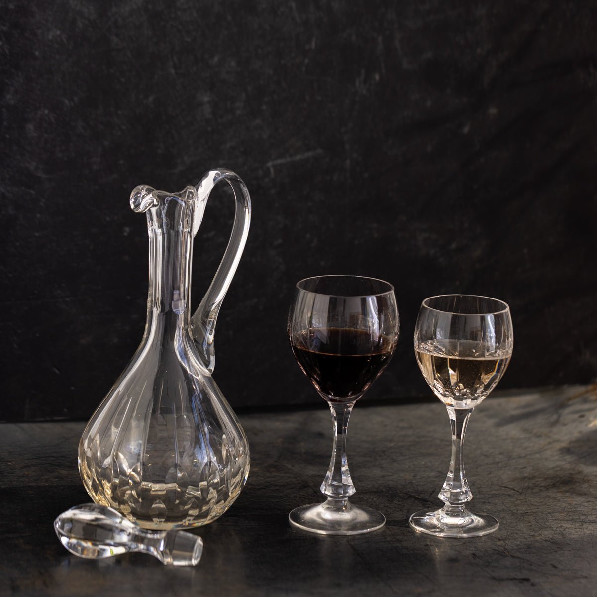 Vintage Crystal Barware - elsie green - the french kitchen
