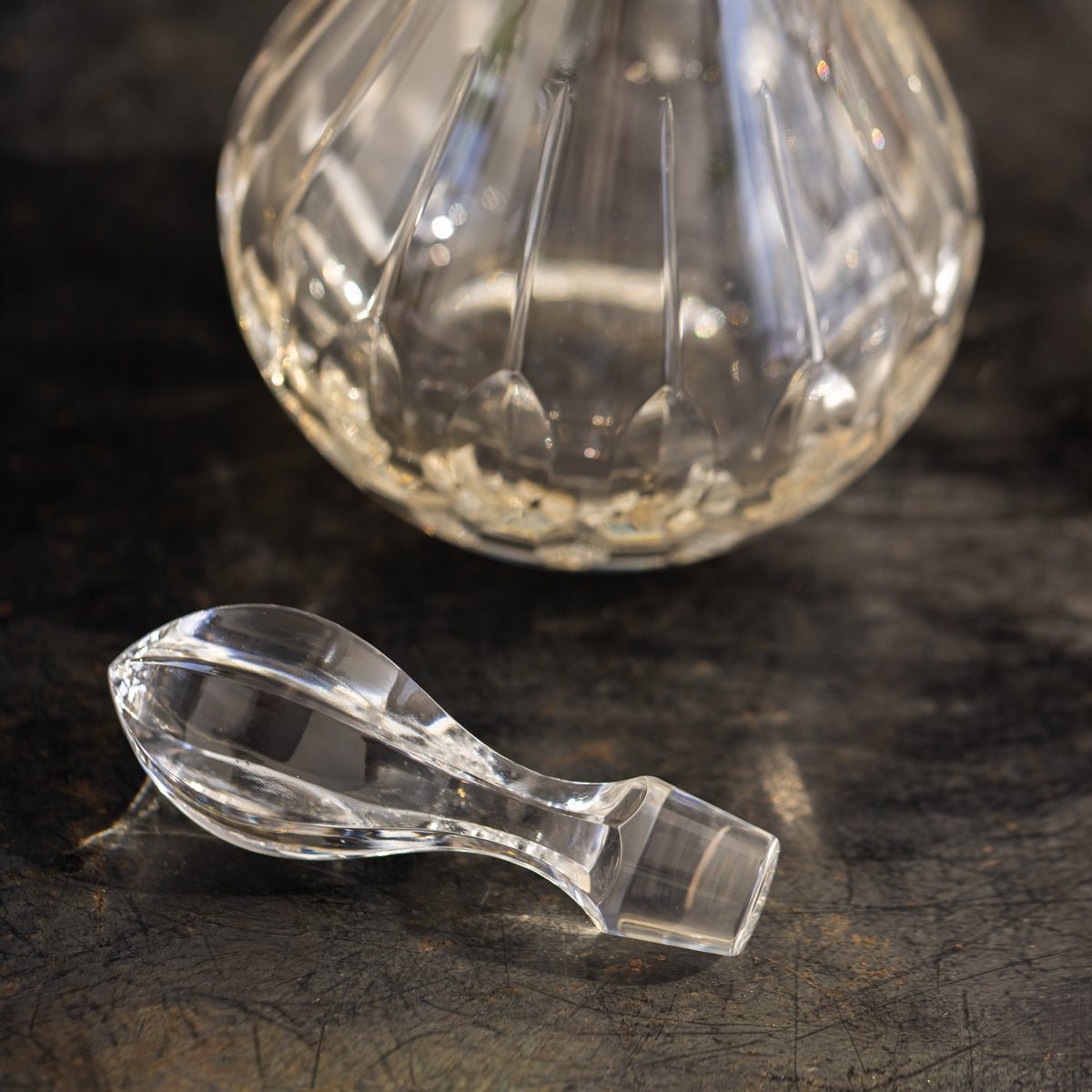 Vintage Crystal Barware - elsie green - the french kitchen