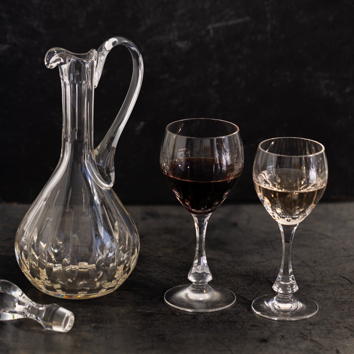 Vintage Crystal Barware - elsie green - the french kitchen