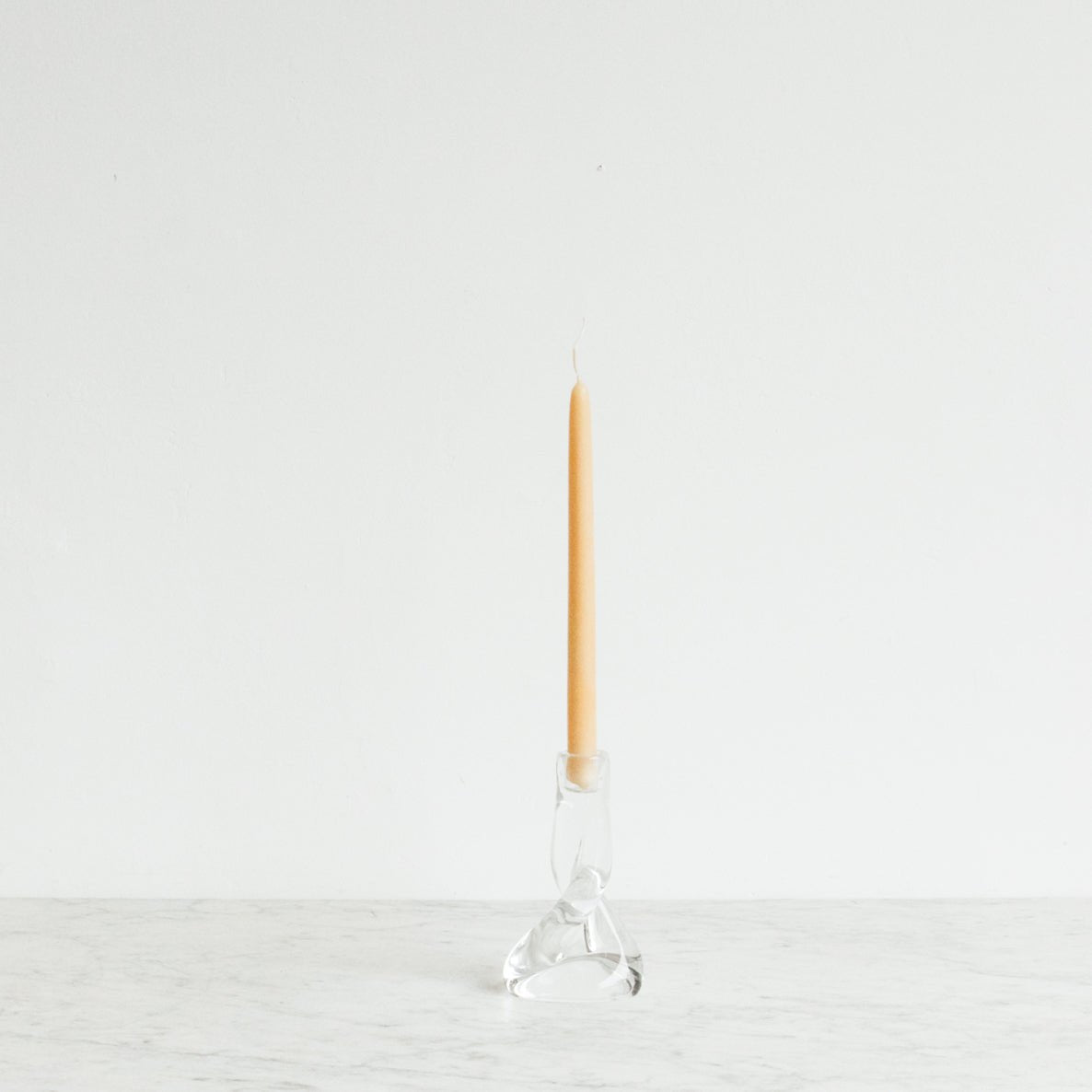 Vintage Crystal Candlestick - elsie green - Decor