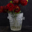 Vintage Crystal Ice Bucket - elsie green - the french kitchen