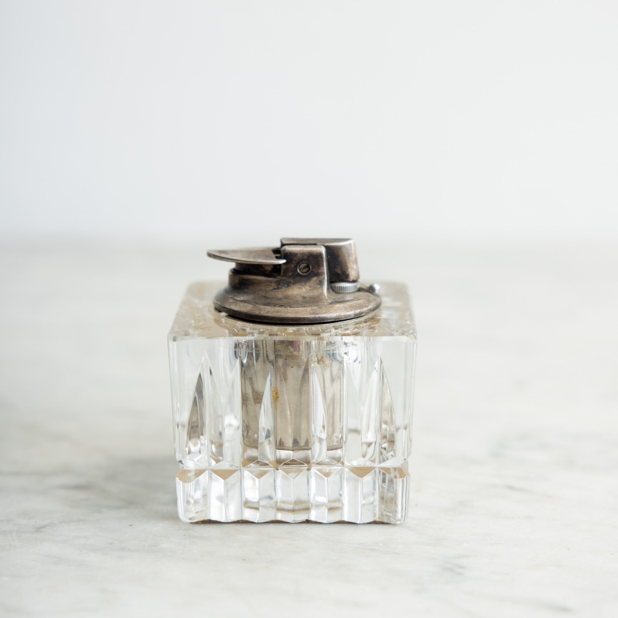 Vintage Crystal Lighter - elsie green - decor