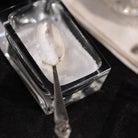 Vintage Crystal Salt Cellar - elsie green - the french kitchen