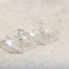 Vintage Crystal Salt Cellar - elsie green - the french kitchen