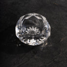 Vintage Crystal Salt Cellar - elsie green - the french kitchen