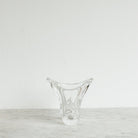Vintage Crystal Vase - elsie green - Decor