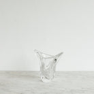 Vintage Crystal Vase - elsie green - Decor