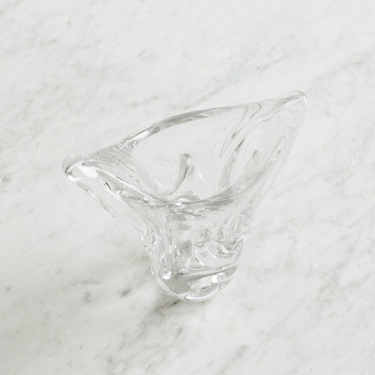 Vintage Crystal Vase - elsie green - Decor