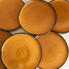 Vintage Dinner Plate with Provencal Glaze Set of 6 - elsie green - The French Kitchen
