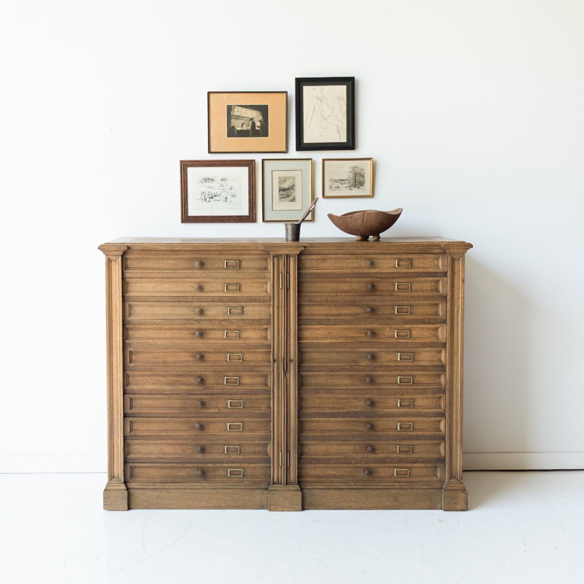 Vintage Document Cabinet - elsie green - furniture