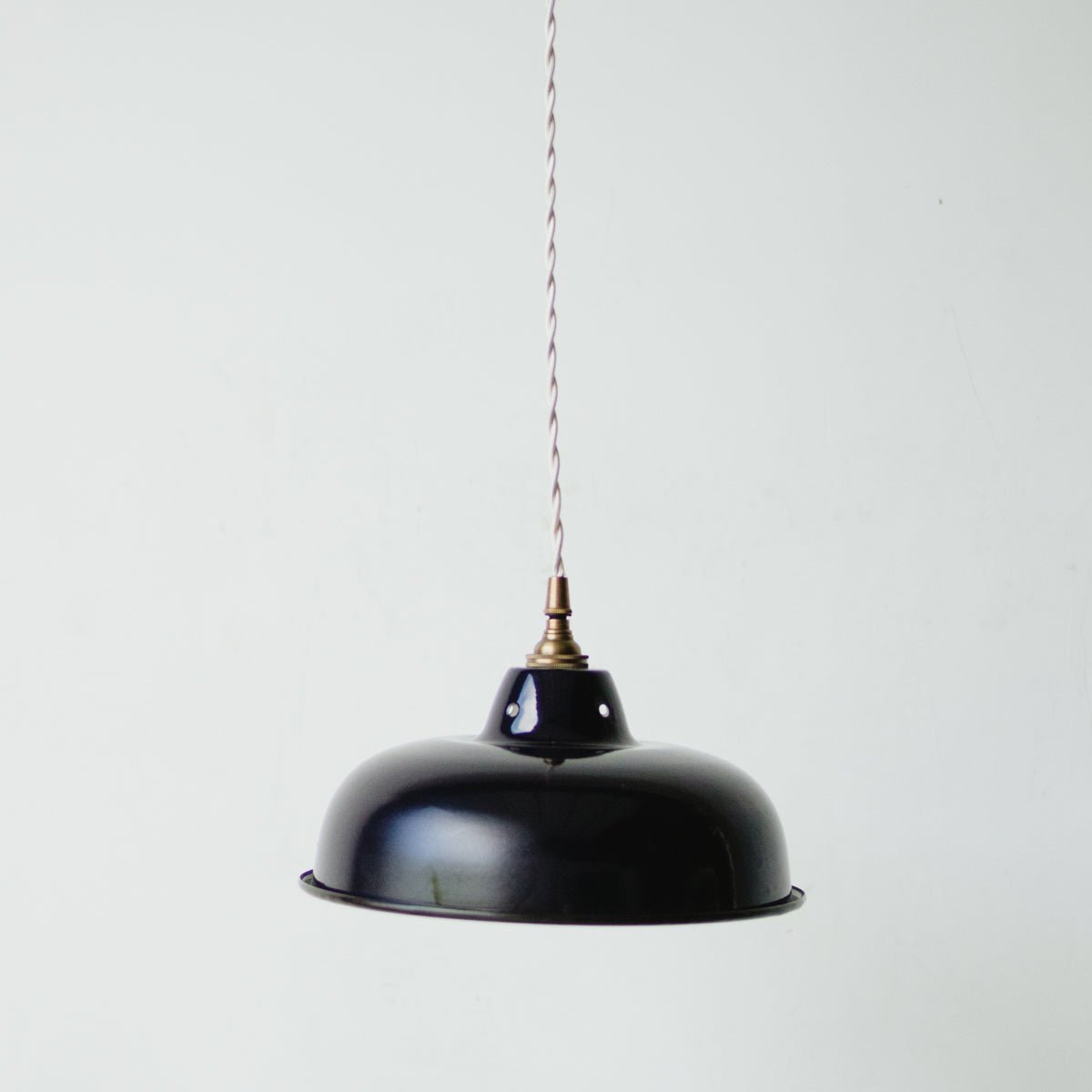 Vintage Enamel Pendant - elsie green - Decor