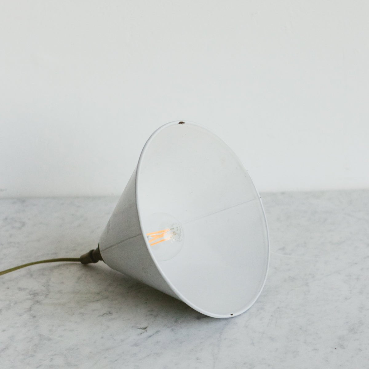 Vintage Enamel Pendant - elsie green - decor