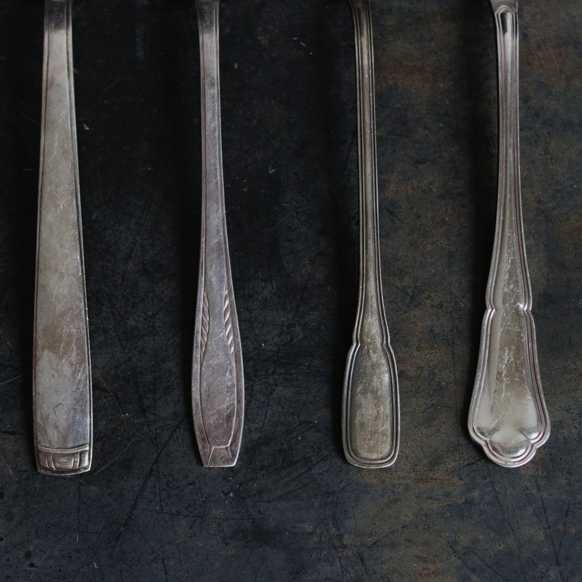 Vintage Ercuis Serving Spoon - elsie green - the french kitchen